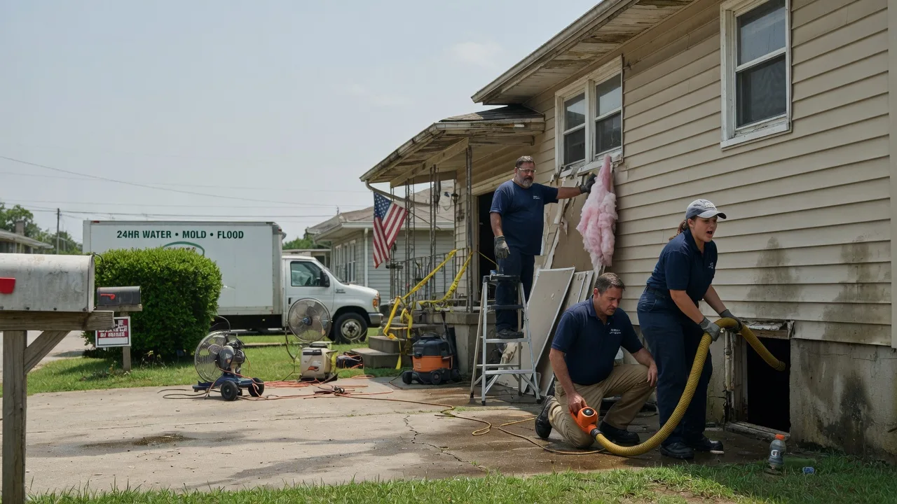 Water Damage Repair in Winston Salem, NC near me